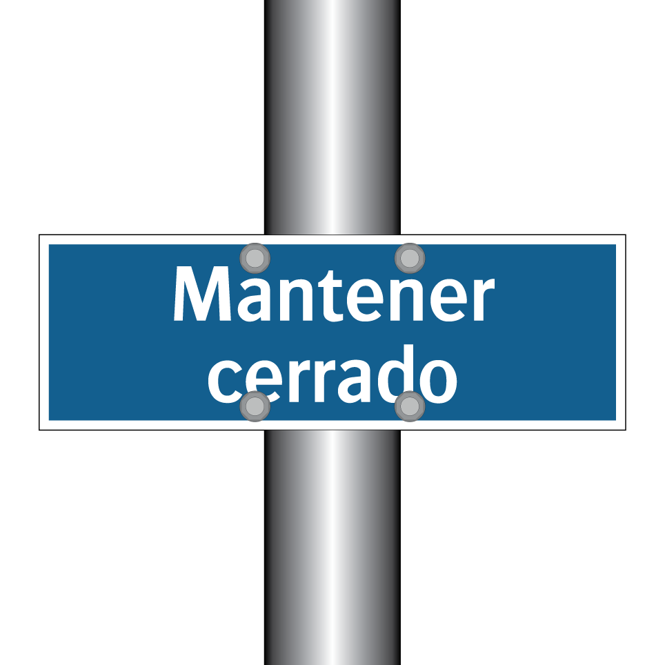 Mantener cerrado