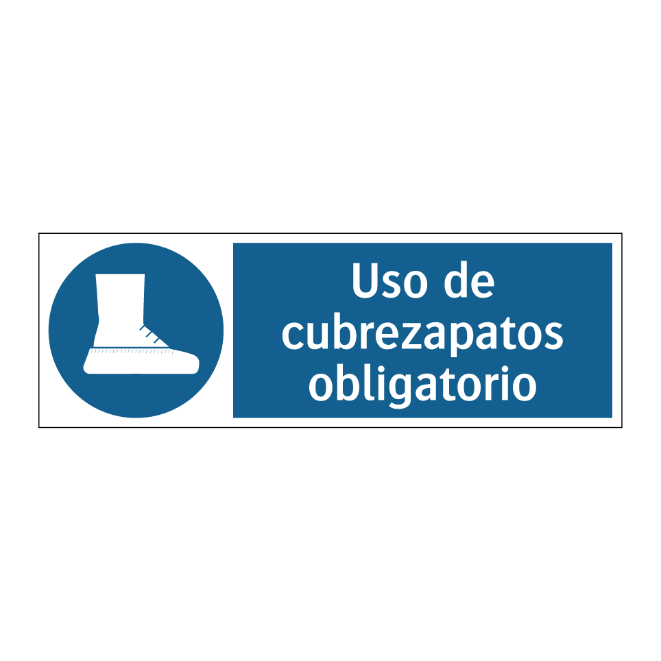 Uso de cubrezapatos obligatorio