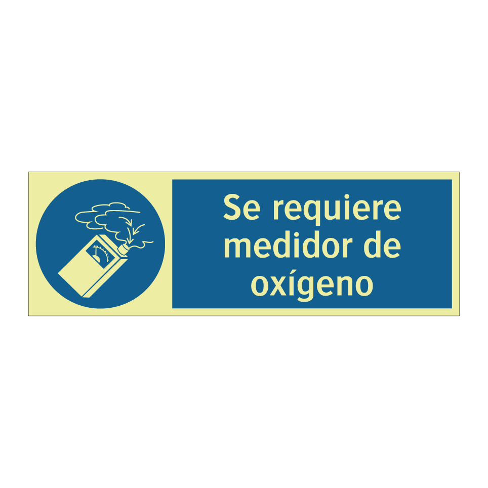 Se requiere medidor de oxígeno