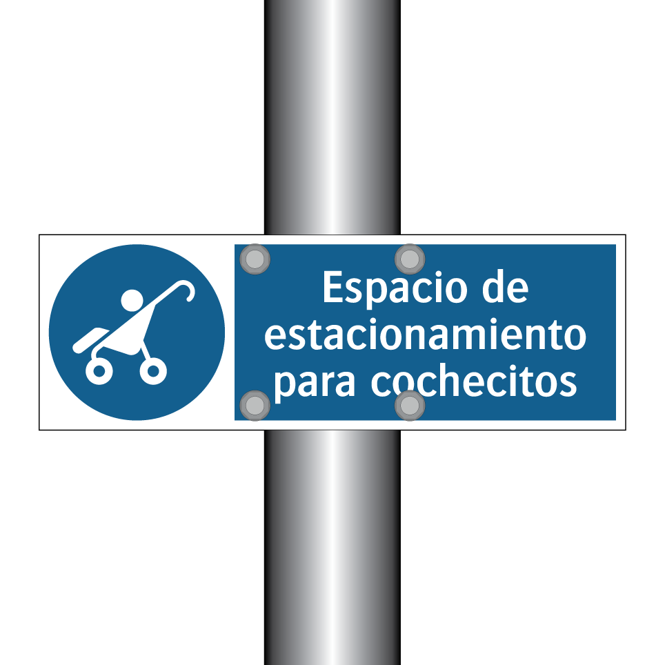 Espacio de estacionamiento para cochecitos