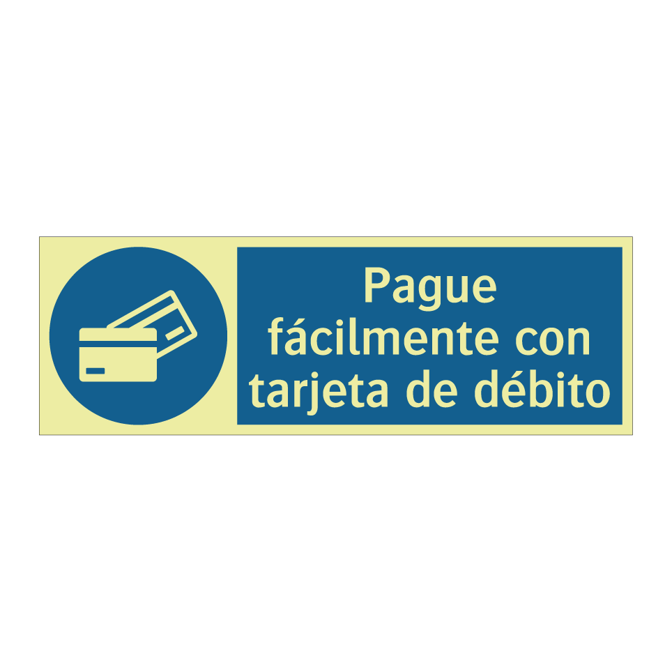 Pague fácilmente con tarjeta de débito