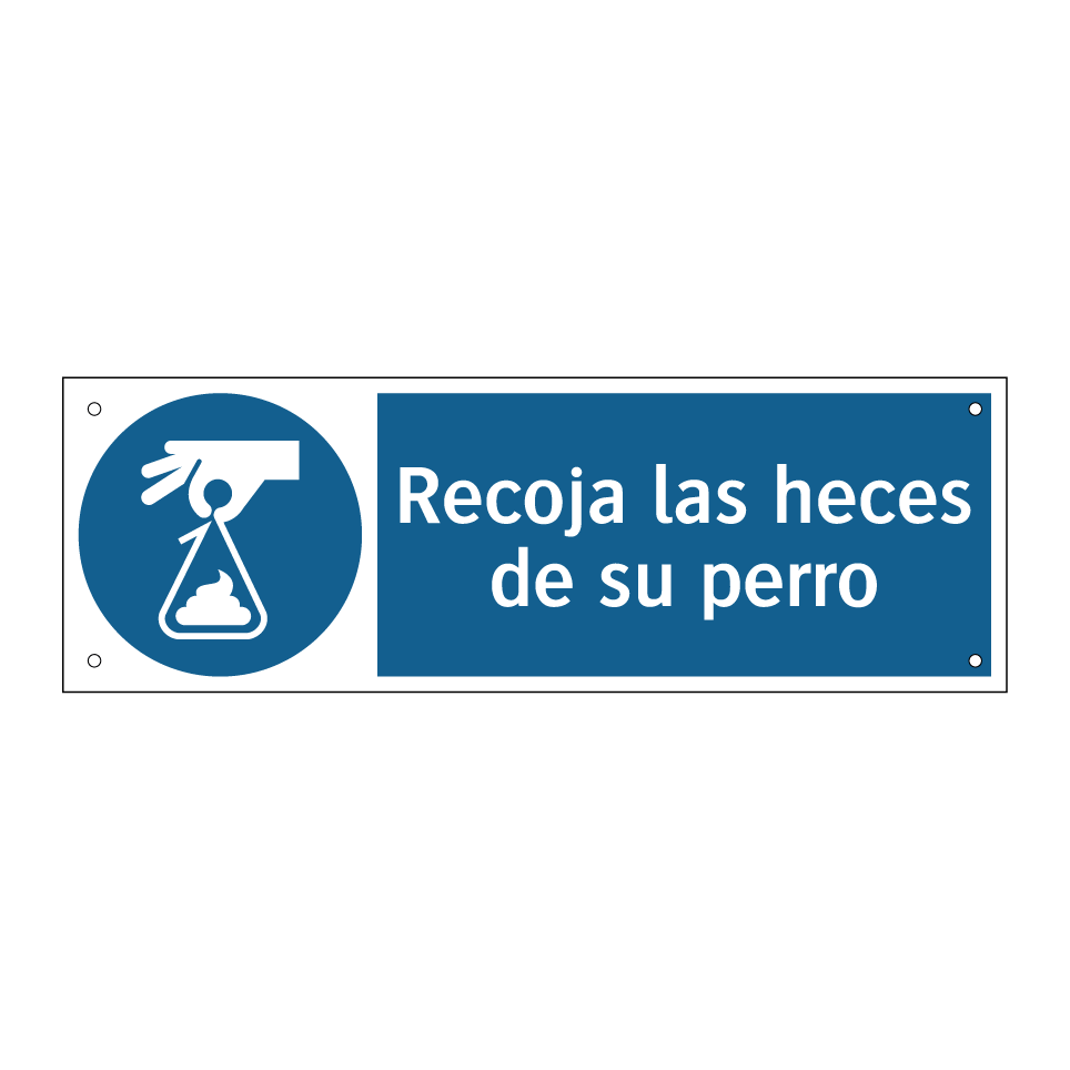 Recoja las heces de su perro