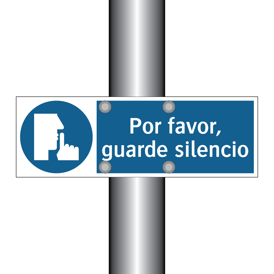 Por favor, guarde silencio
