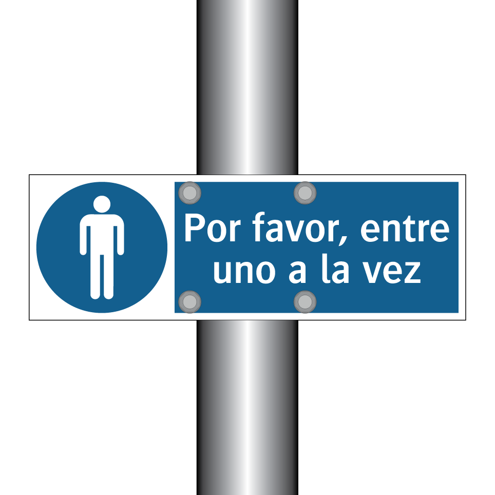 Por favor, entre uno a la vez