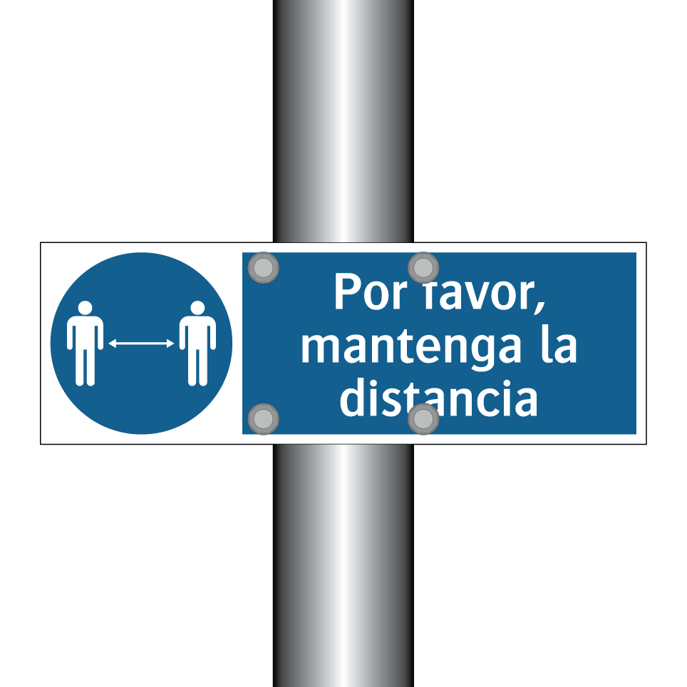 Por favor, mantenga la distancia