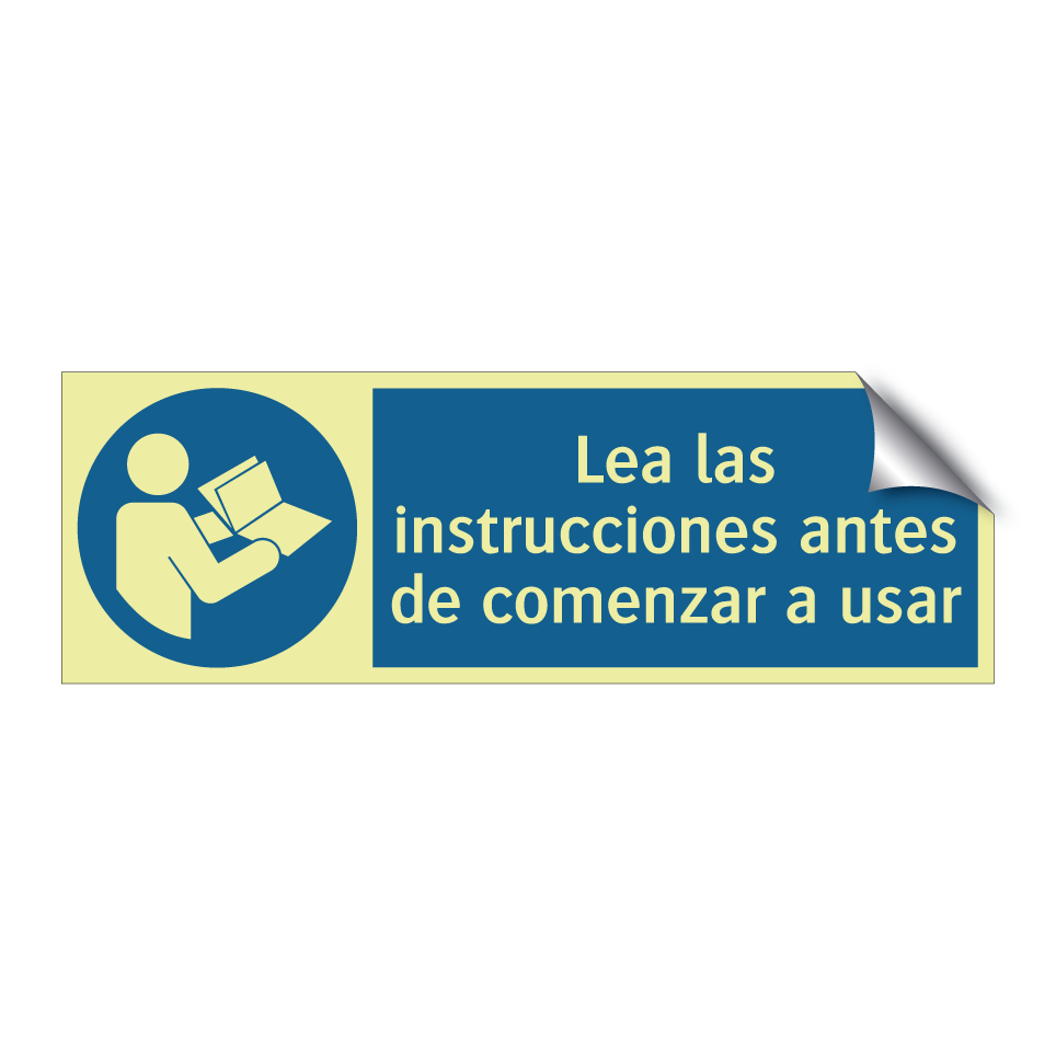 Lea las instrucciones antes de comenzar a usar