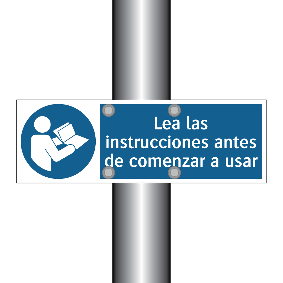 Lea las instrucciones antes de comenzar a usar