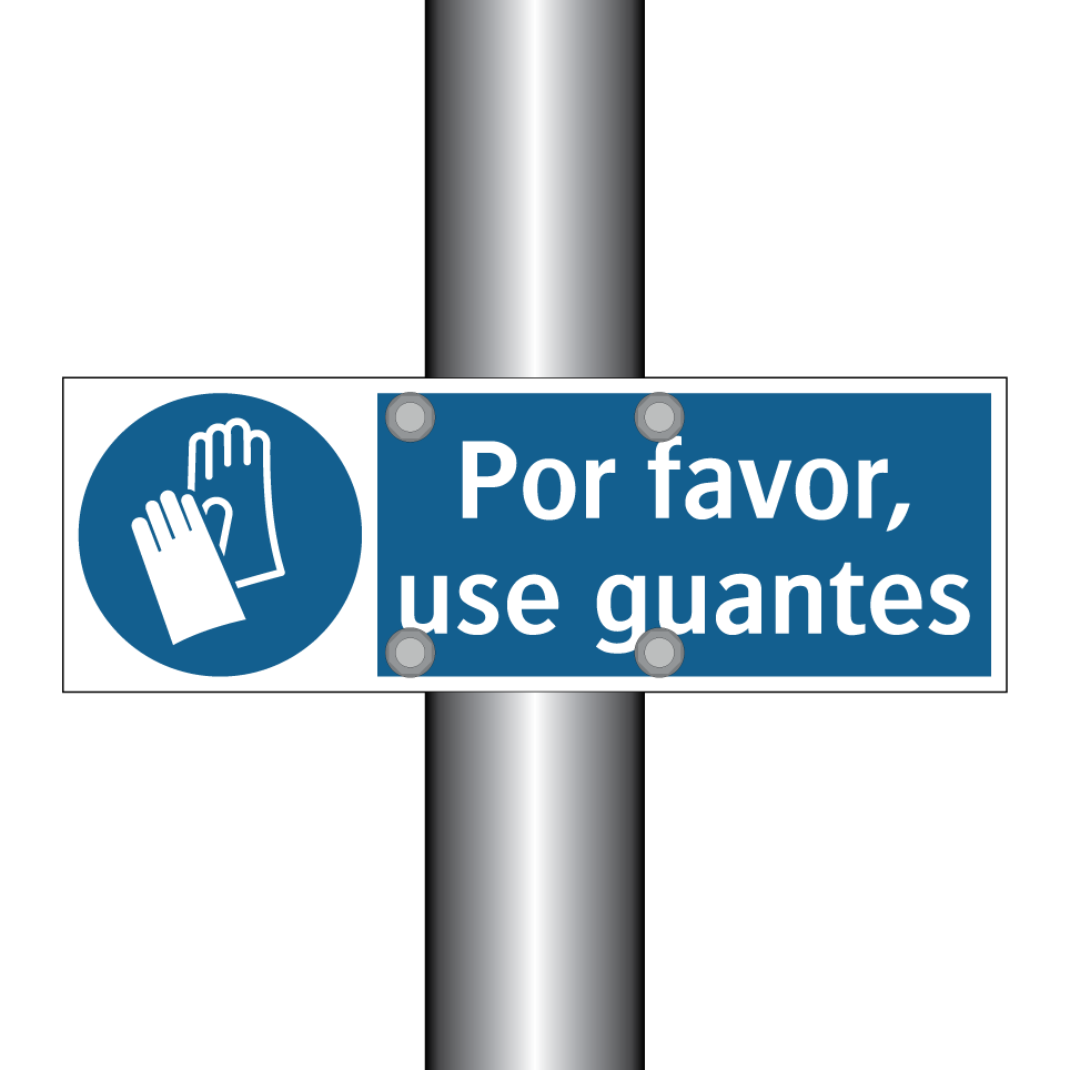 Por favor, use guantes