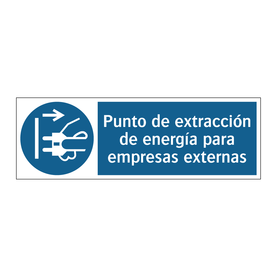 Punto de extracción de energía para empresas externas