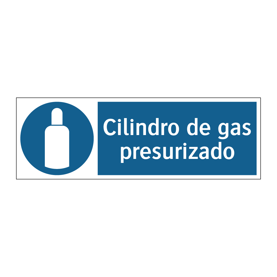 Cilindro de gas presurizado