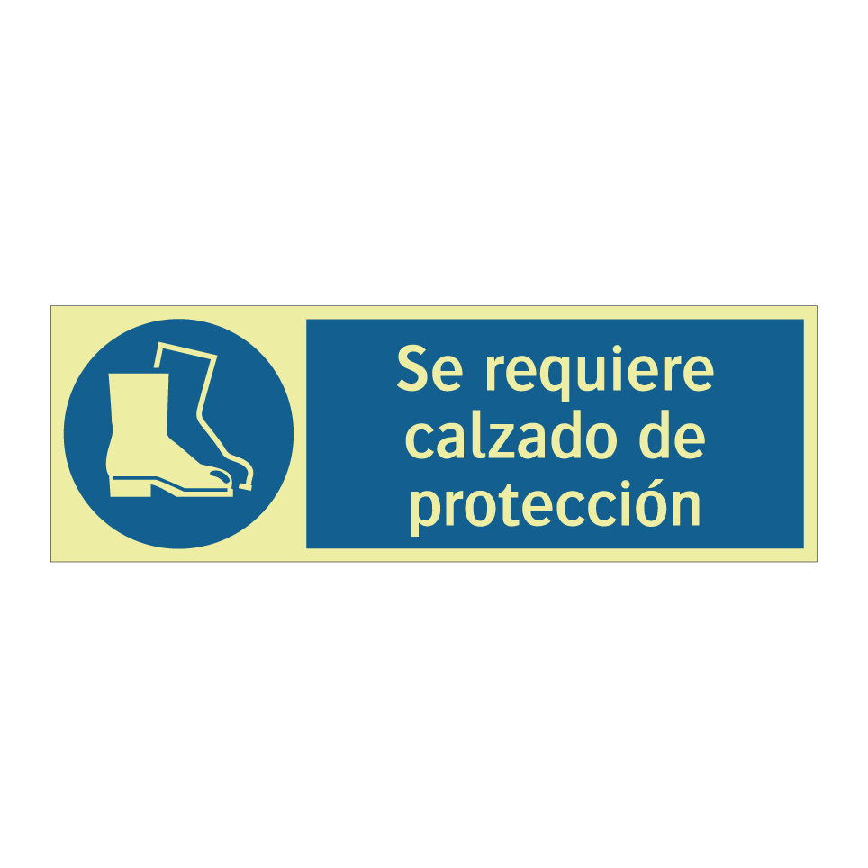 Se requiere calzado de protección