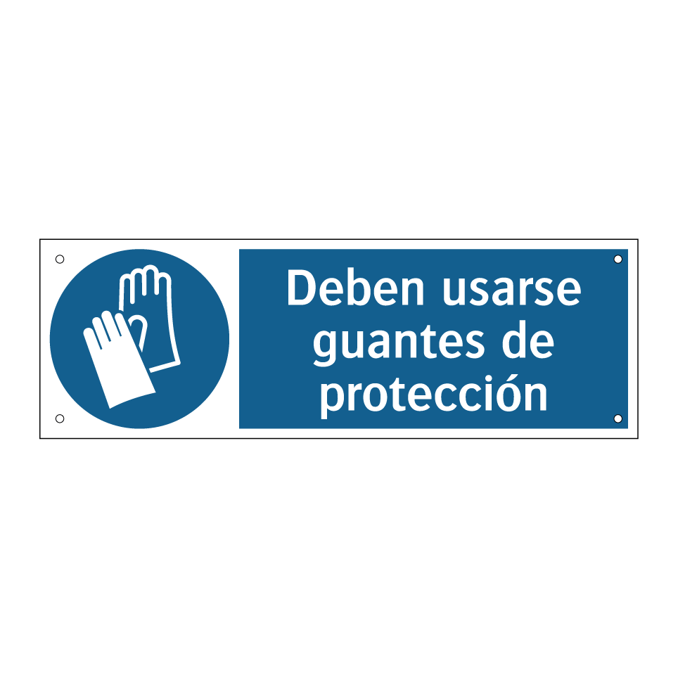 Deben usarse guantes de protección
