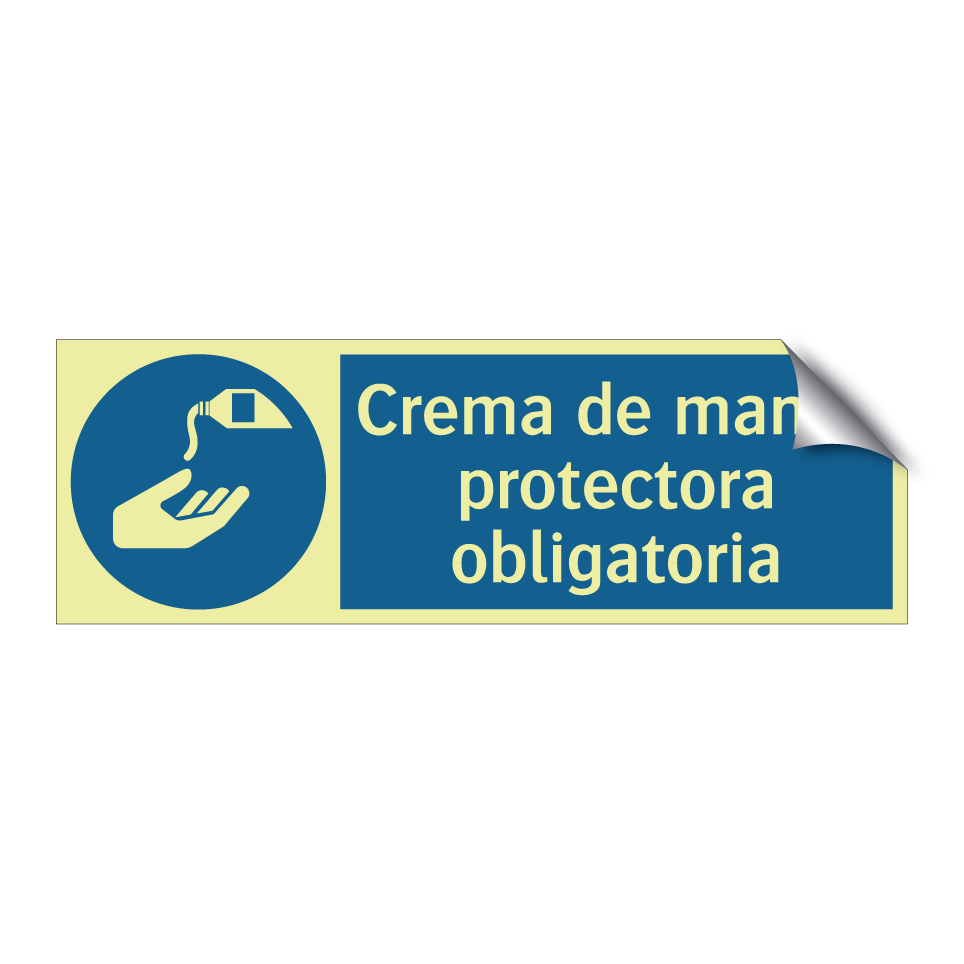 Crema de manos protectora obligatoria