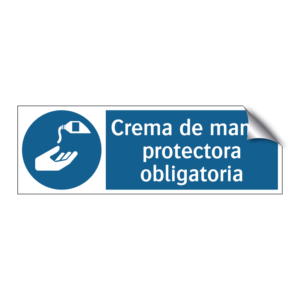Crema de manos protectora obligatoria