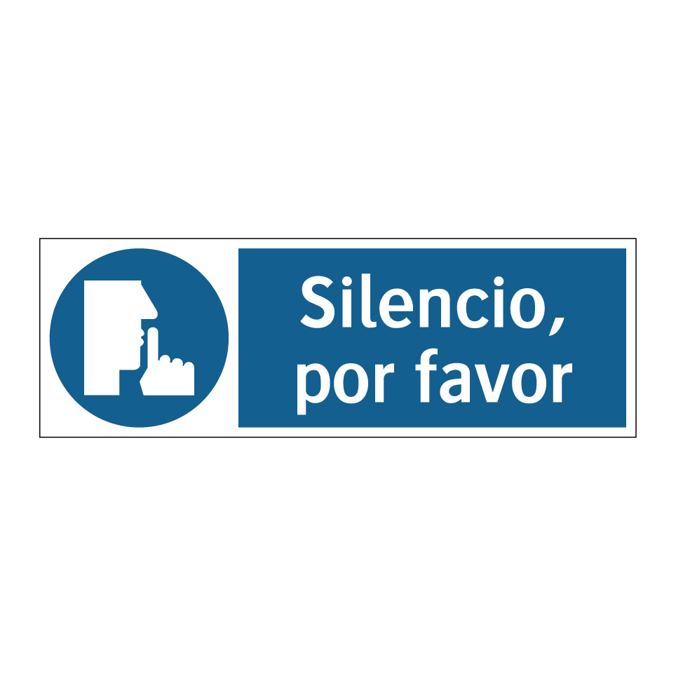 Silencio, por favor