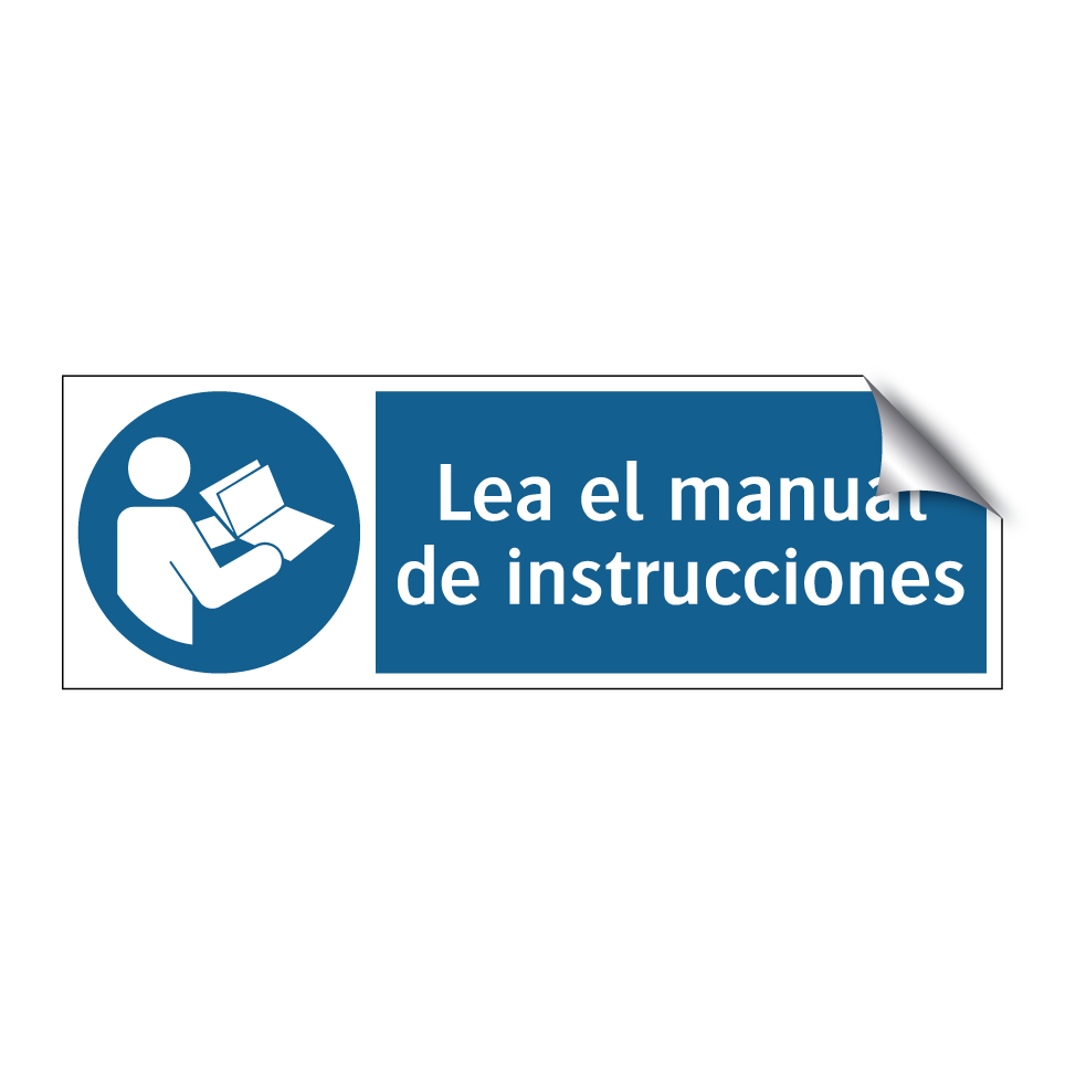 Lea el manual de instrucciones