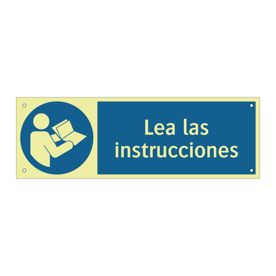 Lea las instrucciones