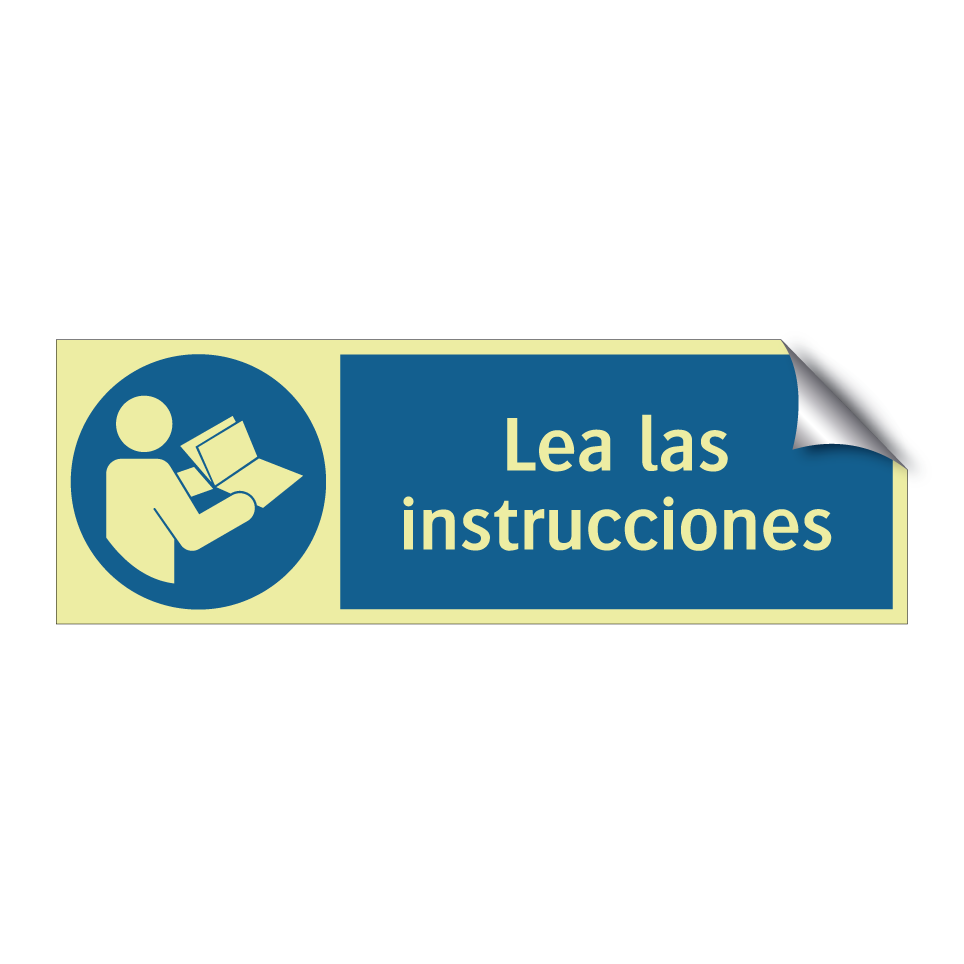Lea las instrucciones