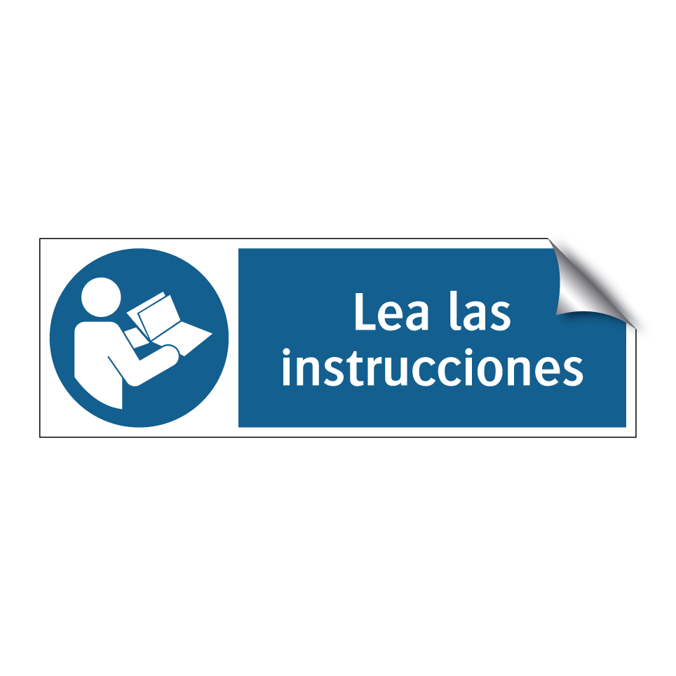 Lea las instrucciones