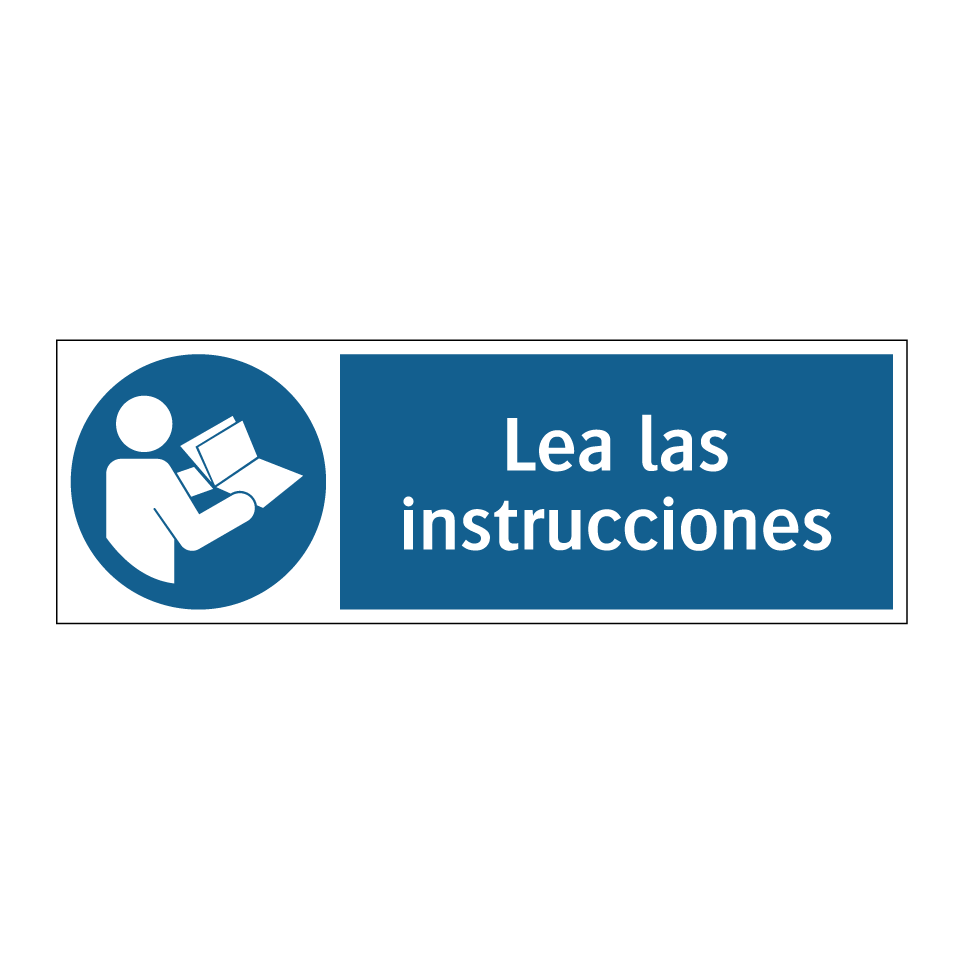 Lea las instrucciones