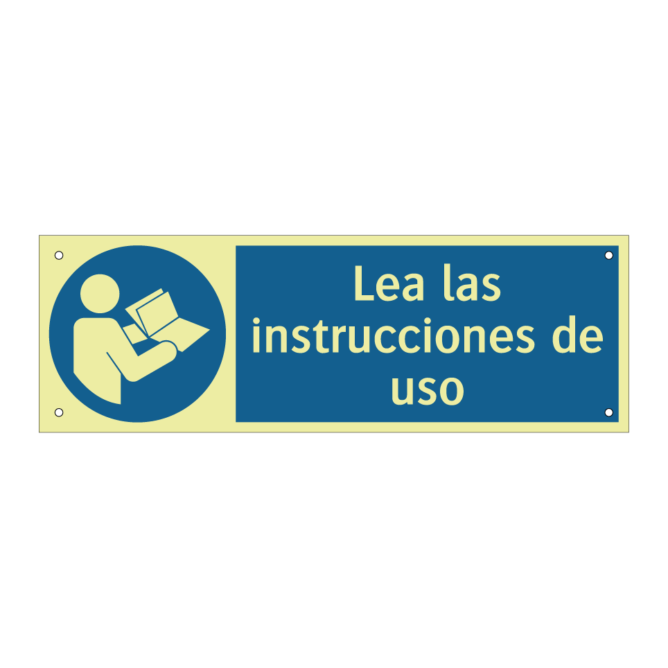 Lea las instrucciones de uso