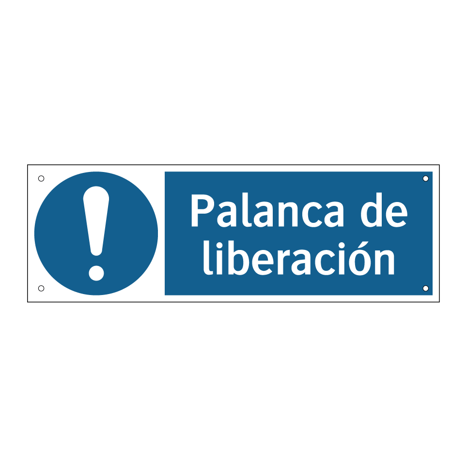 Palanca de liberación