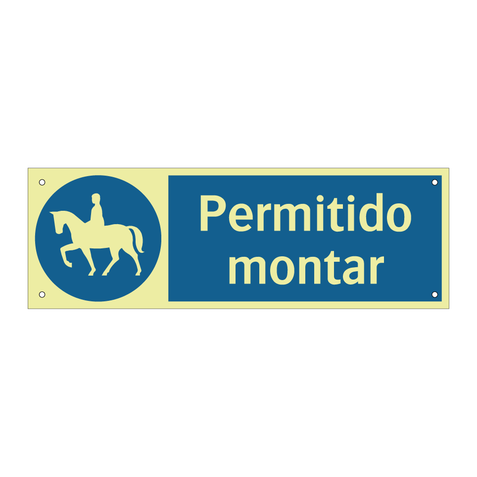 Permitido montar