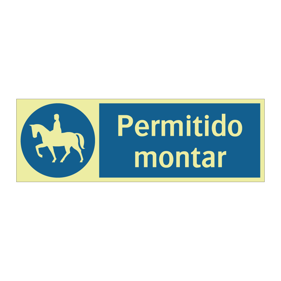 Permitido montar