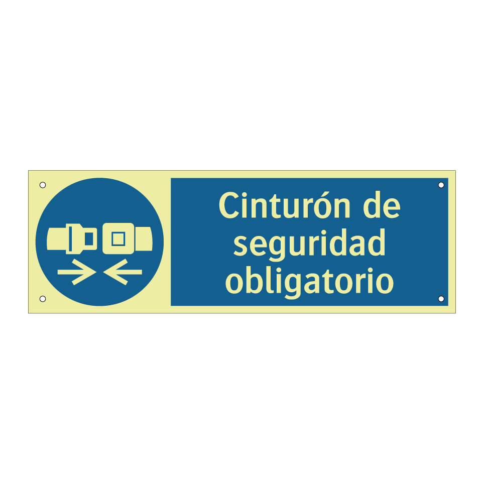 Cinturón de seguridad obligatorio