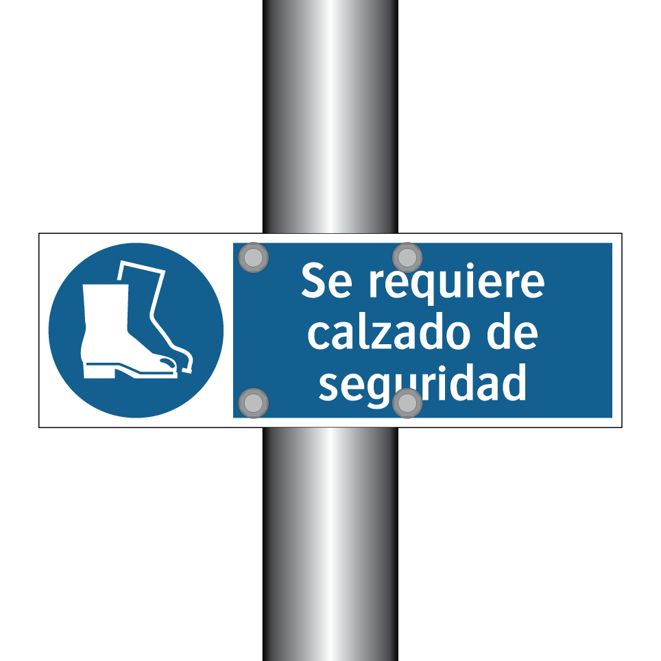 Se requiere calzado de seguridad