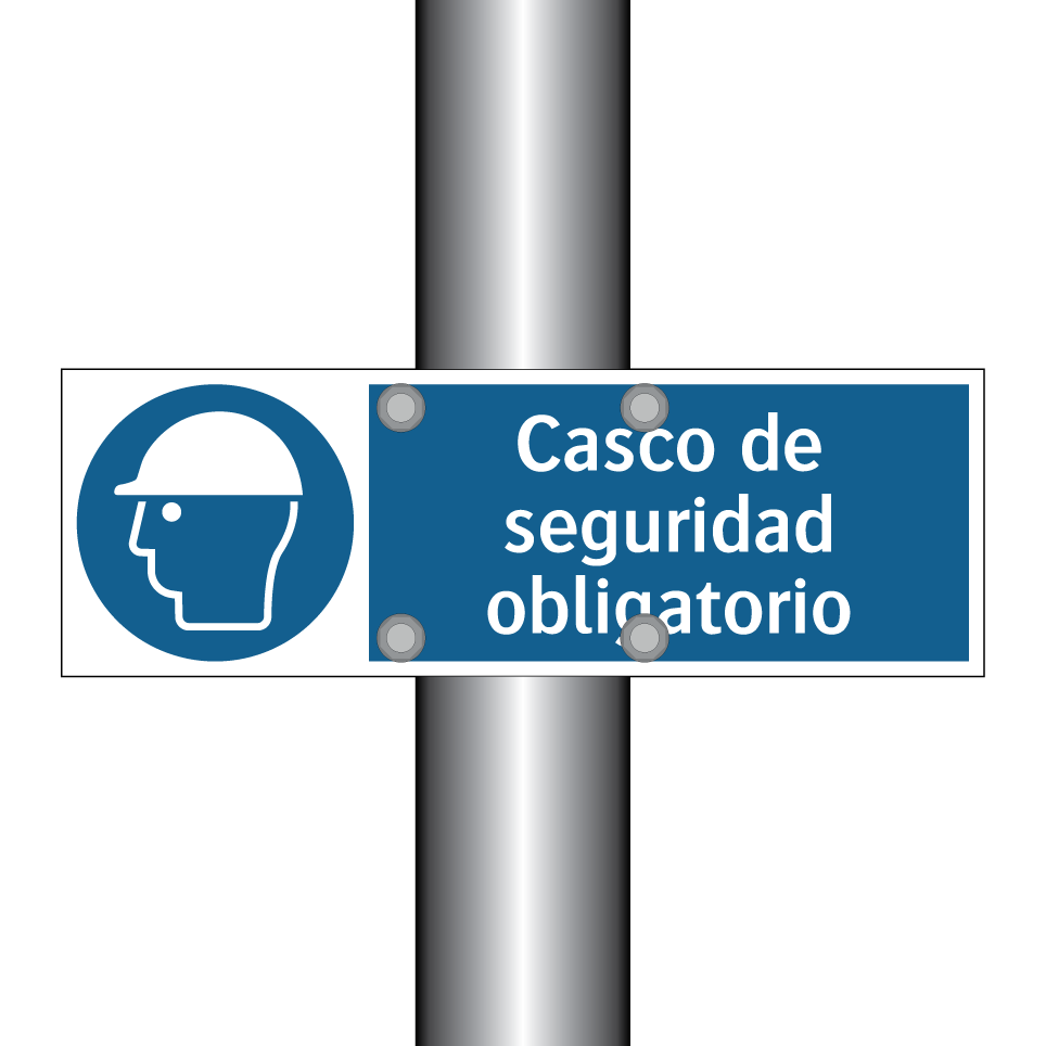 Casco de seguridad obligatorio
