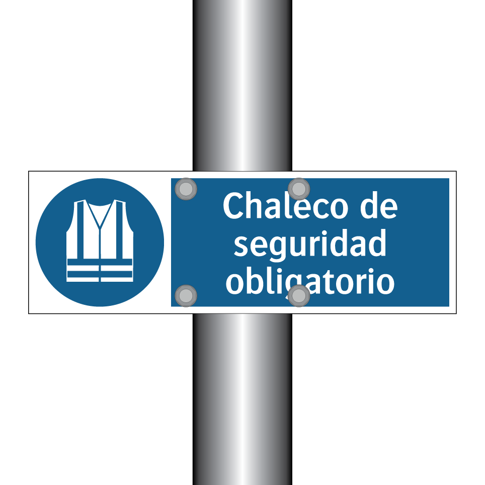 Chaleco de seguridad obligatorio