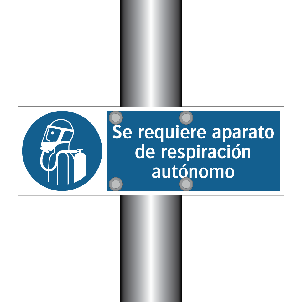 Se requiere aparato de respiración autónomo