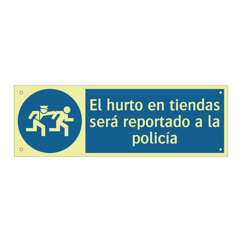 El hurto en tiendas será reportado a la policía
