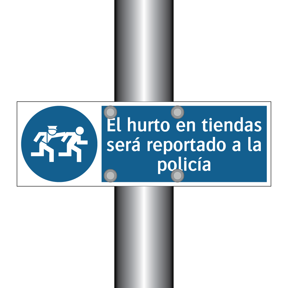 El hurto en tiendas será reportado a la policía