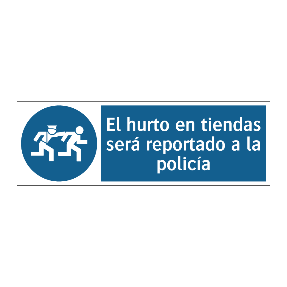 El hurto en tiendas será reportado a la policía