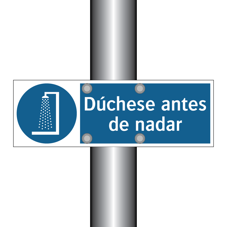 Dúchese antes de nadar