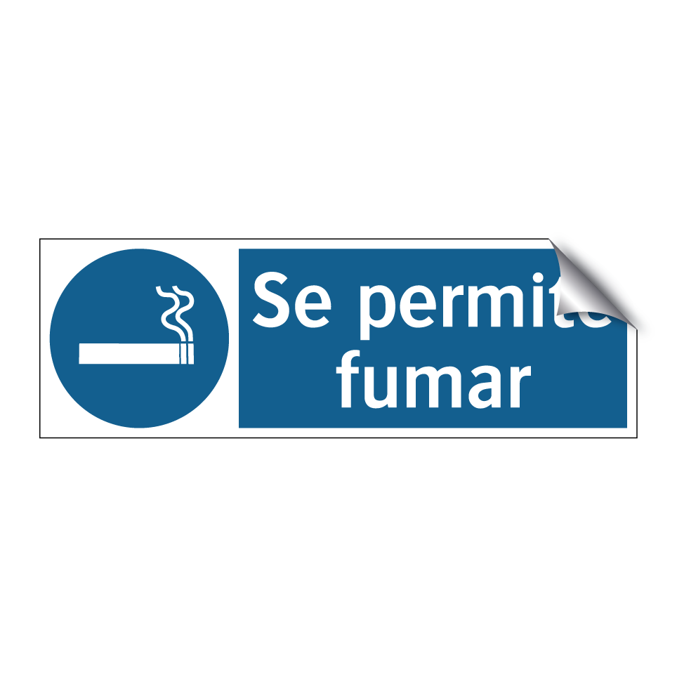 Se permite fumar