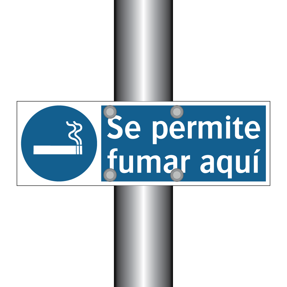 Se permite fumar aquí