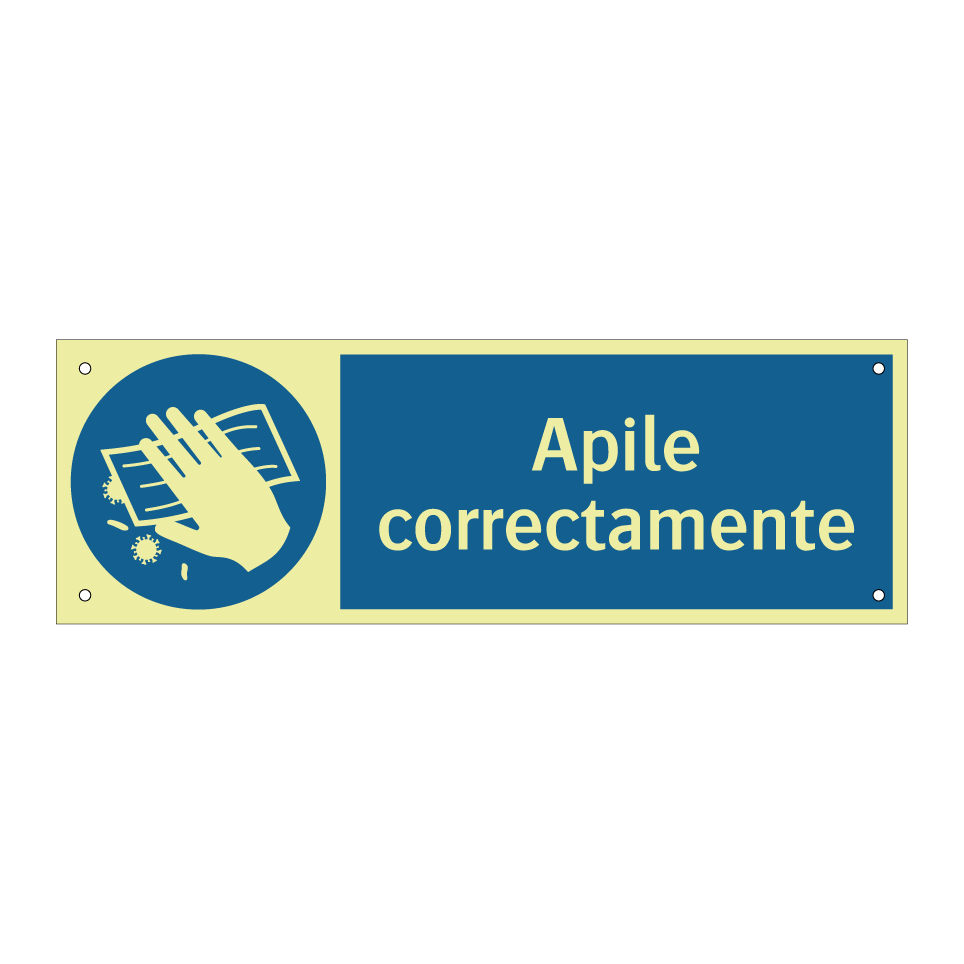 Apile correctamente