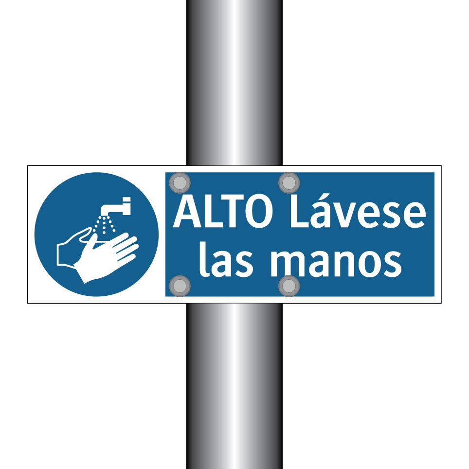 ALTO Lávese las manos