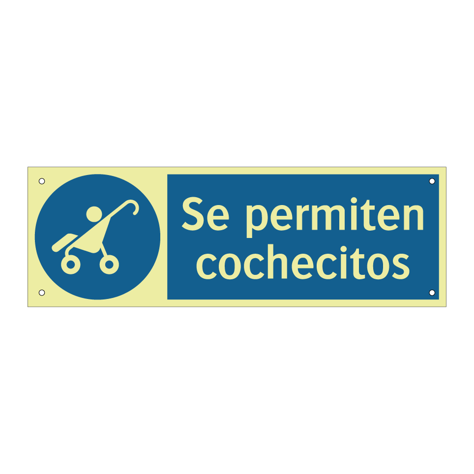 Se permiten cochecitos
