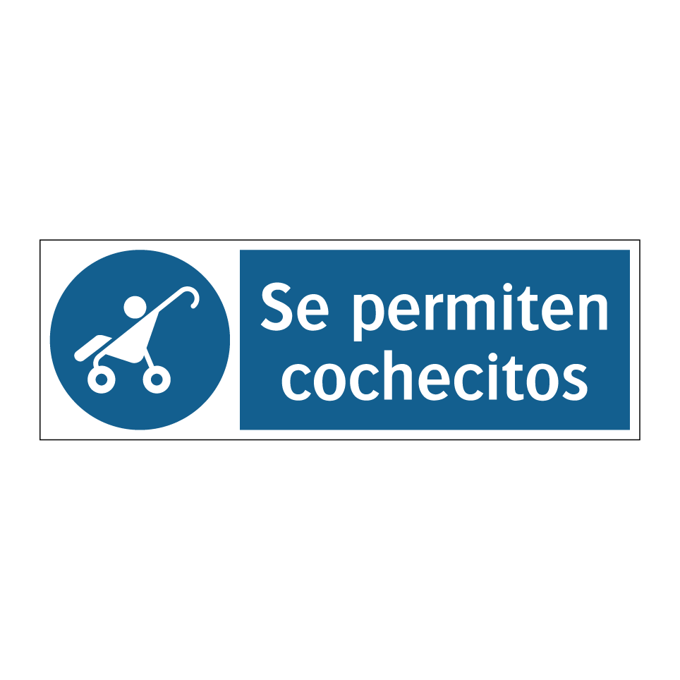 Se permiten cochecitos