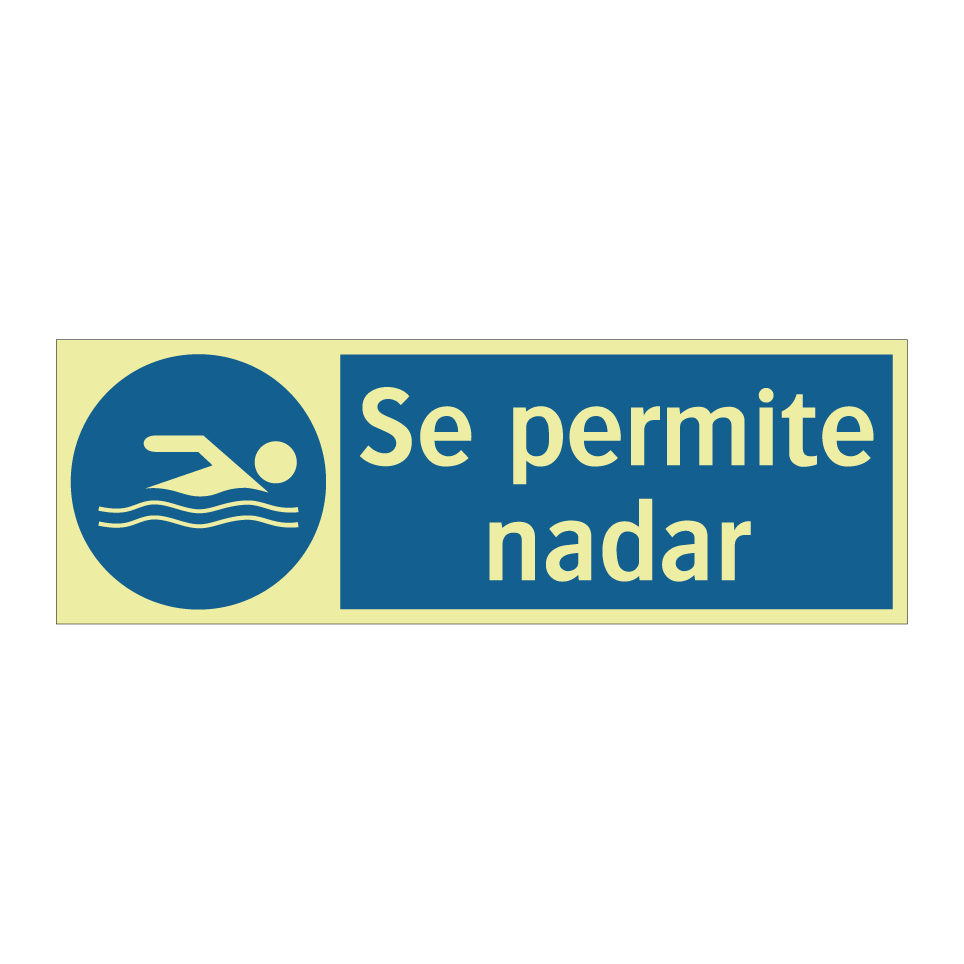 Se permite nadar