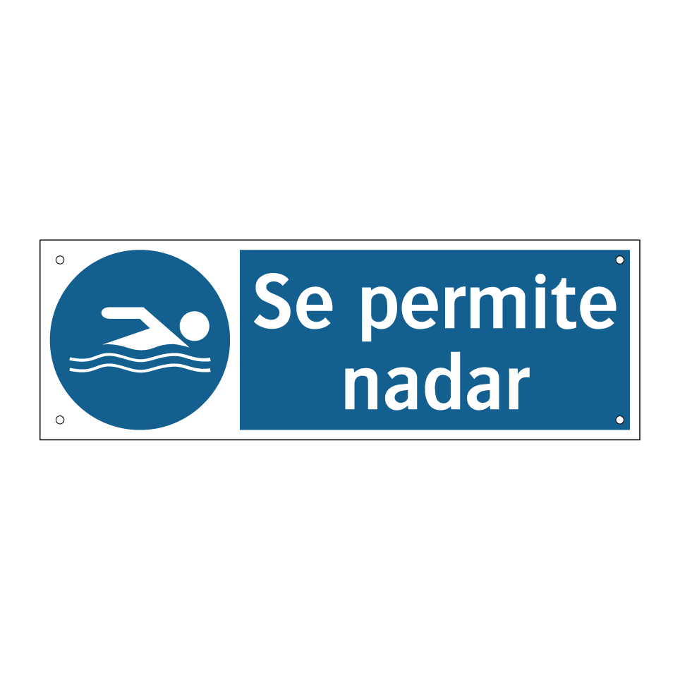 Se permite nadar