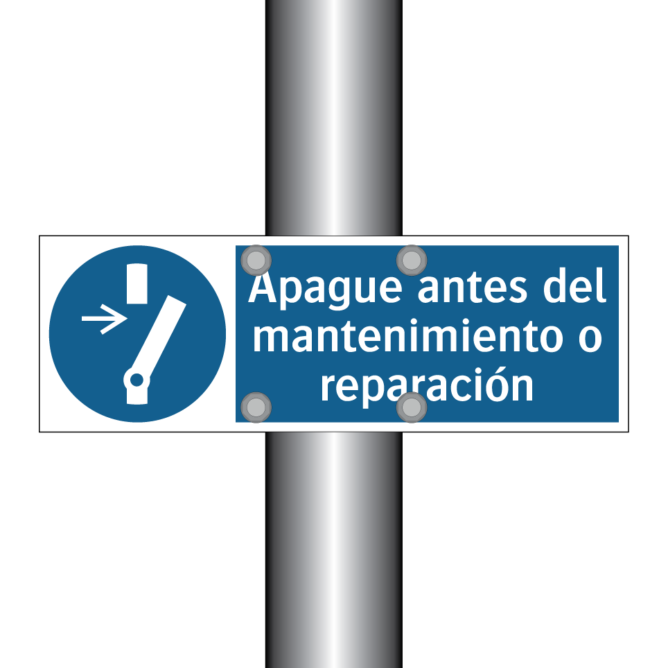 Apague antes del mantenimiento o reparación