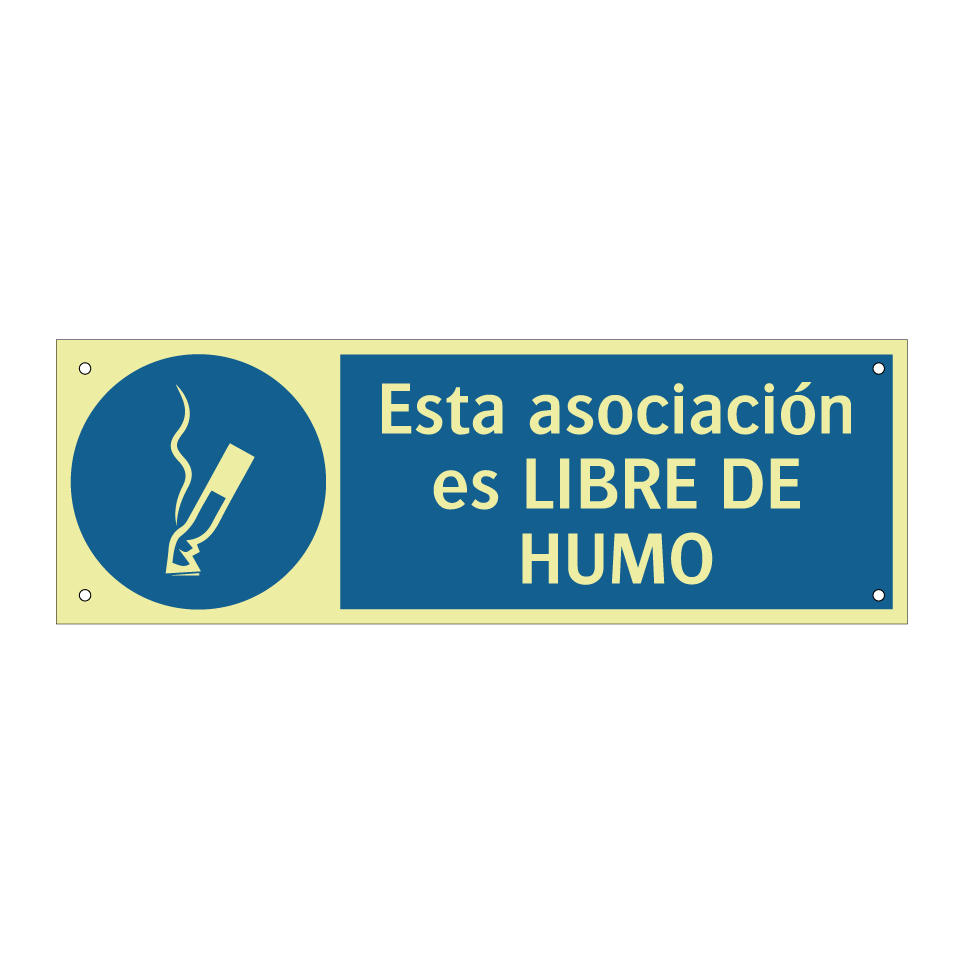 Esta asociación es LIBRE DE HUMO