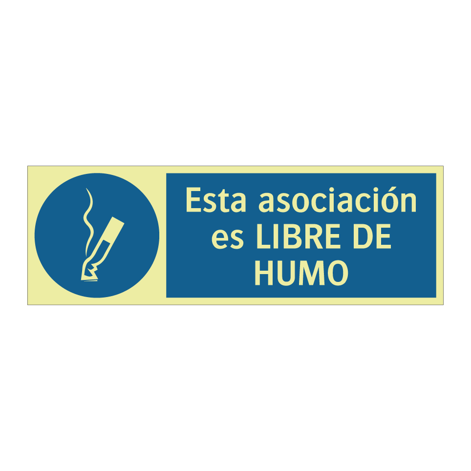 Esta asociación es LIBRE DE HUMO