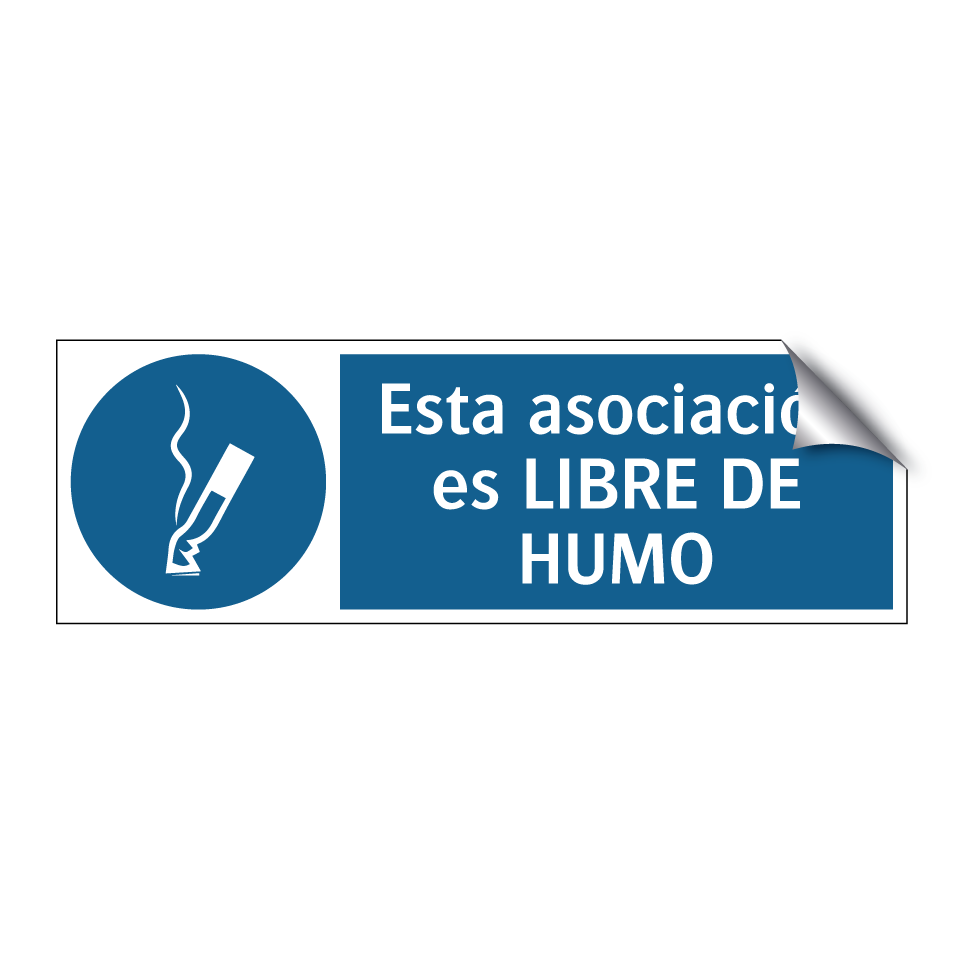 Esta asociación es LIBRE DE HUMO