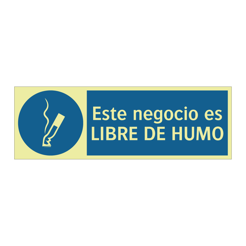 Este negocio es LIBRE DE HUMO